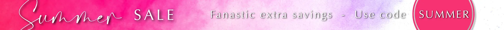 Summer sale - Fantastic extra savings - Use code Summer